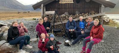 Gapahuken - populært samlingssted for hytte- og fjellfolk på Meisalfjellet i Romsdal.