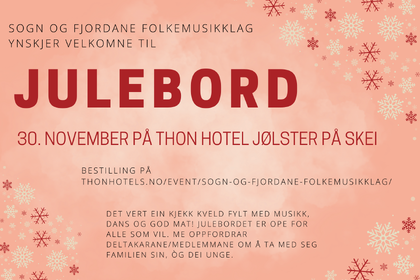 Invitasjon til julebord 2