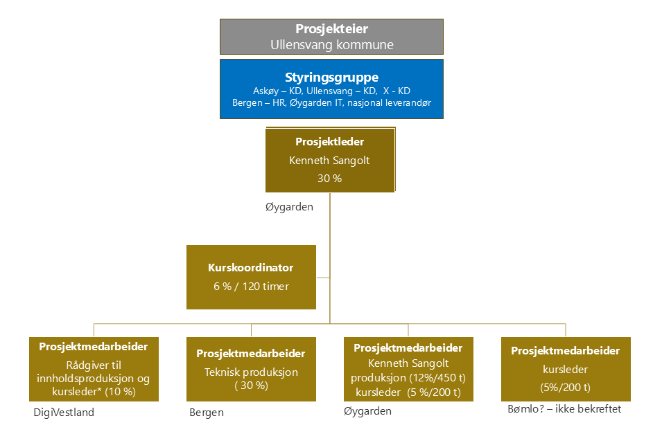 Organisering kompetanseløft