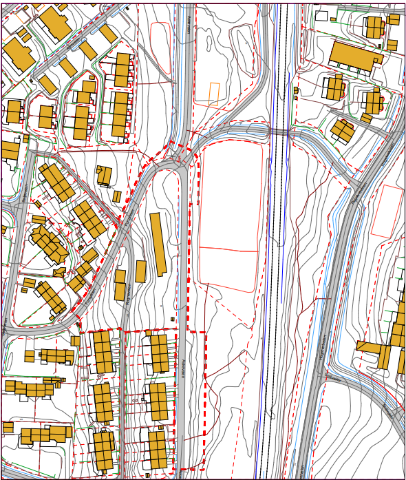 Kart over foreslått planområde