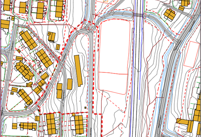 Kart over foreslått planområde