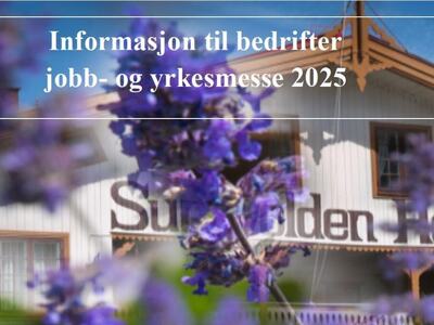 Regional jobb- og yrkesmesse 18. februar på Sundvolden hotel.