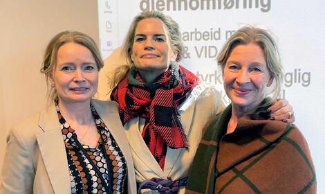 Siv Gaarder, Ingrid Rindal Lundeberg og Elisabeth Fransson er redaktører for boka