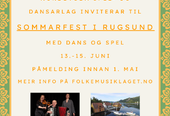 Sommarfest i Rugsund