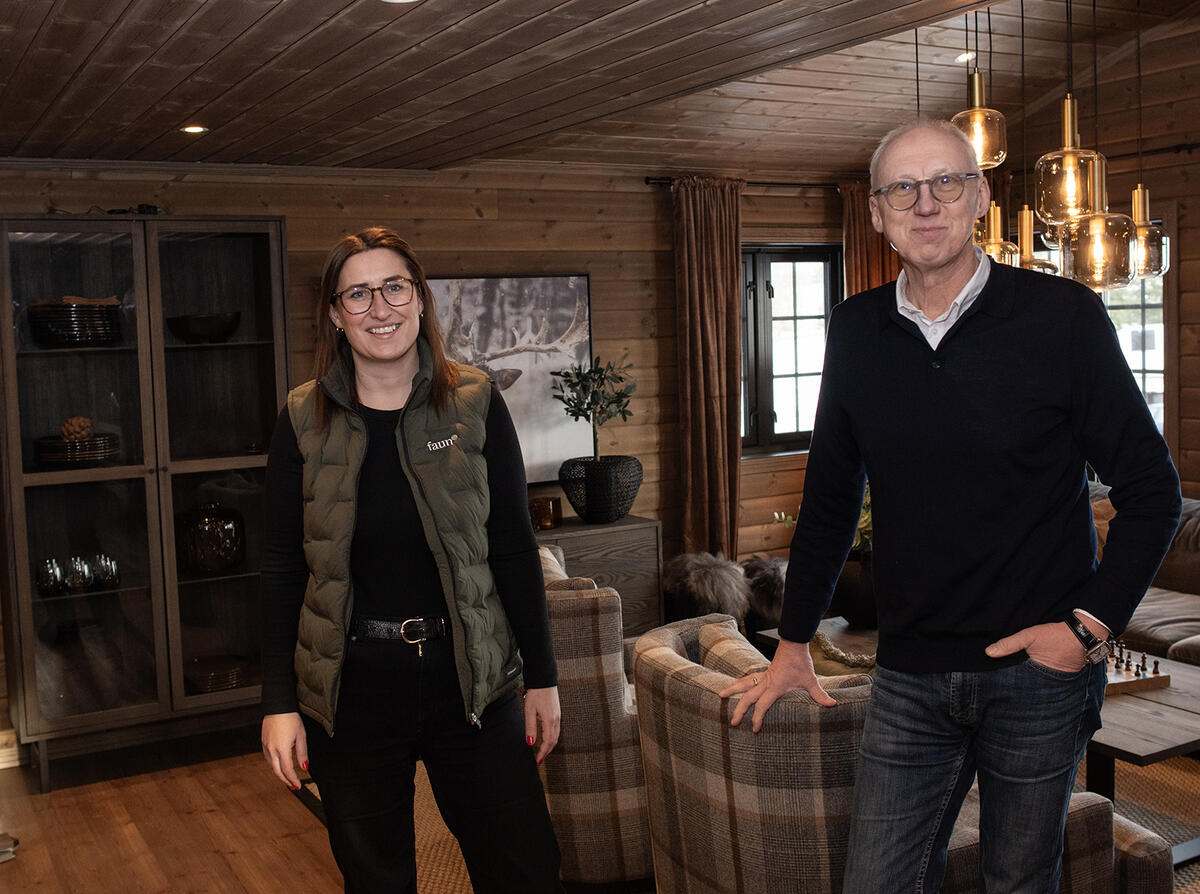 Stine Karlsen og Olaf Olstad. Foto: NOHF