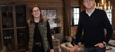Stine Karlsen og Olaf Olstad. Foto: NOHF