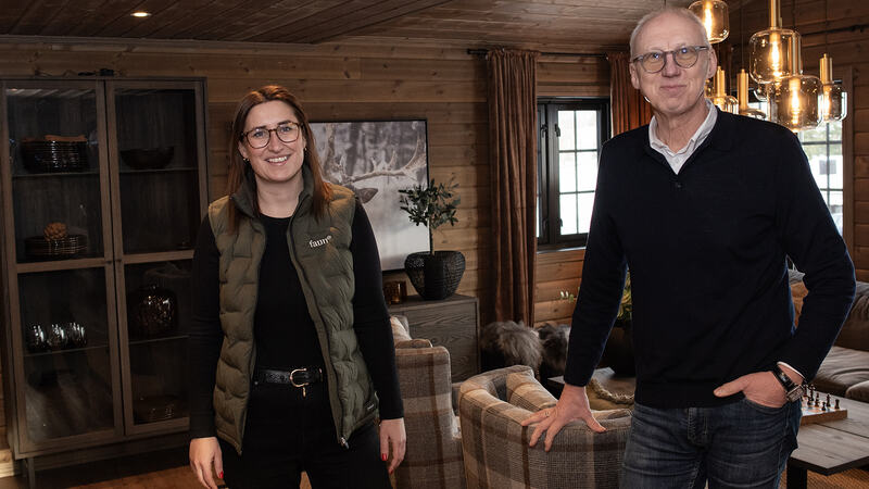 Stine Karlsen og Olaf Olstad. Foto: NOHF