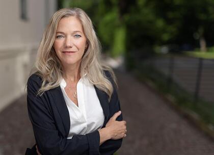 Bilde av en smilende dame