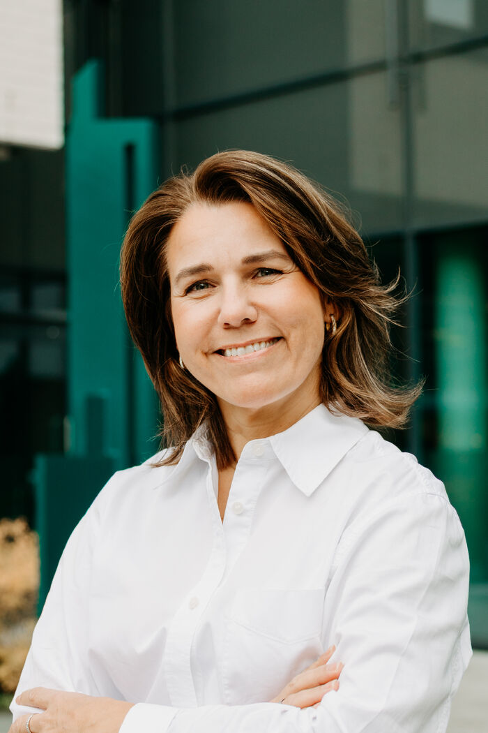 Nina Stenvaag Leira, avdelingsleder for fellestjenester og fagstøtte. Foto: Christine Vatnøy Nina Stenvaag Leira, avdelingsleder for fellestjenester og fagstøtte