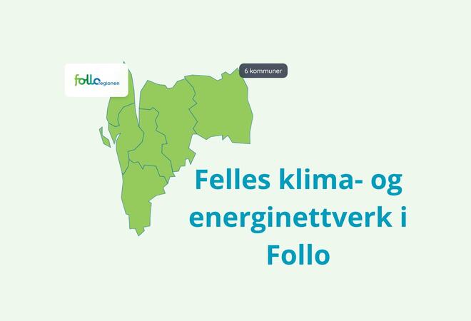 Illustrasjon med Follokommunene