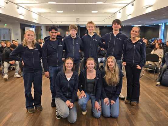 Gruppebilde av ungdomsrådet