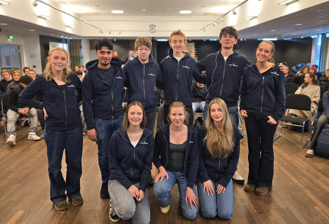 Gruppebilde av ungdomsrådet