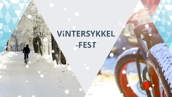 Kollage med sykkelrelaterte elementer