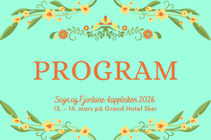 Banner nettside Sogn og Fjordane-kappleiken 2026