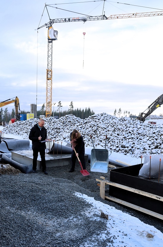 Nedleggelse av grunnstein på fengselet på Ilseng_Astri Aas-Hansen
