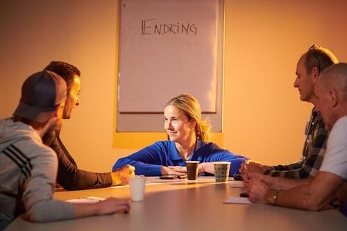 Møte ved friomsorgskontor