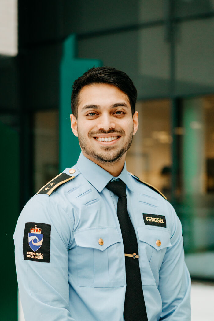 Samiur Rahman, fengselsoverbetjent ved KRUS.