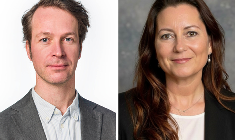 Bilde av prorektorer Kristian Mjåland og Veroniac Bekkstrand
