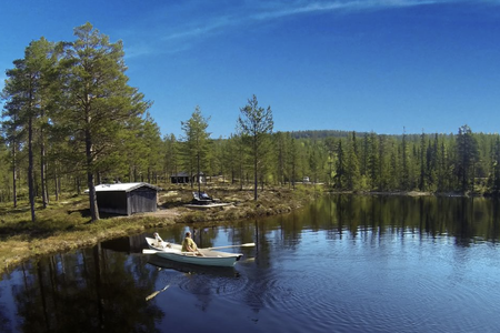 Valsjøhytta - Statskogs mest populære utleiehytte i 2025 Foto: Torkel Skoglund