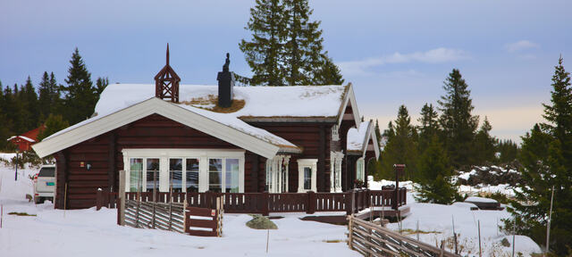 Sjusjøen - stadig en ettertraktet hytteregion.  Foto: Leif Magne Flemmen