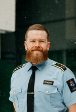 Magnus Hetland Molberg Magnussen, fengselsoverbetjent ved KRUS