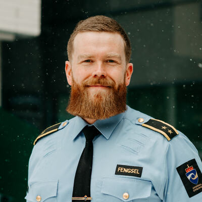 Magnus Hetland Molberg Magnussen, fengselsoverbetjent ved KRUS