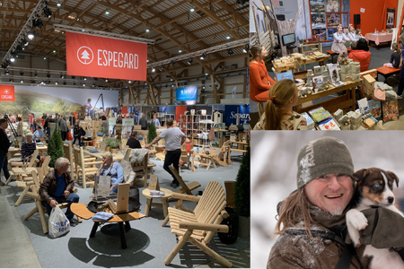 Ikke bare hytter men også friluftslivet gis plass på Hyttemessen. Som vanlig med appell også til familiene.