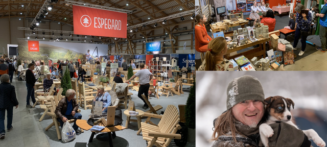 Ikke bare hytter men også friluftslivet gis plass på Hyttemessen. Som vanlig med appell også til familiene.