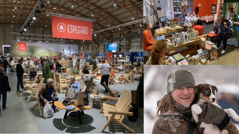 Ikke bare hytter men også friluftslivet gis plass på Hyttemessen. Som vanlig med appell også til familiene.