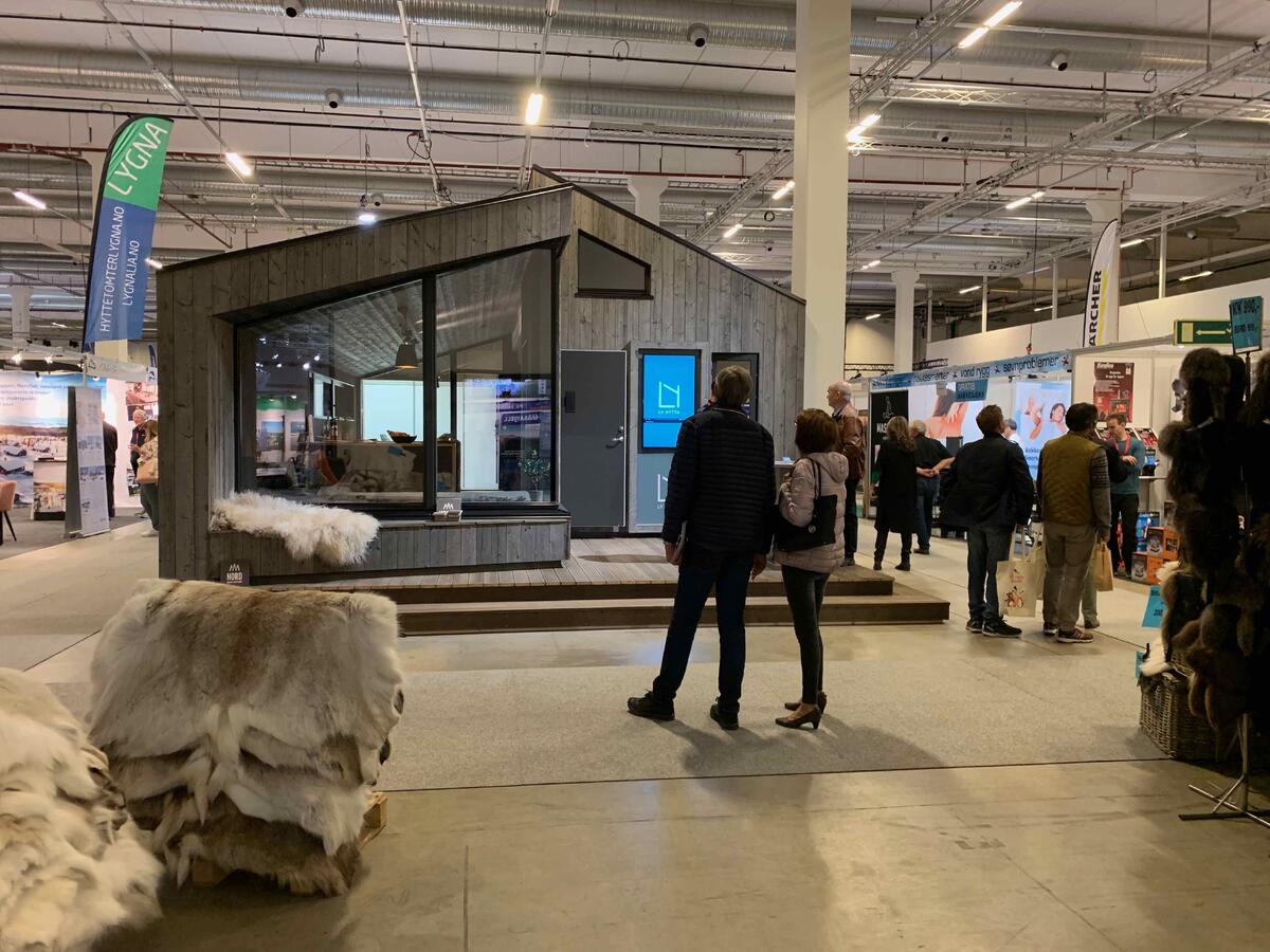 Hyttemessen åpner fredag. Foto: Leif Magne Flemmen