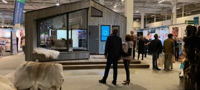 Hyttemessen åpner fredag. Foto: Leif Magne Flemmen