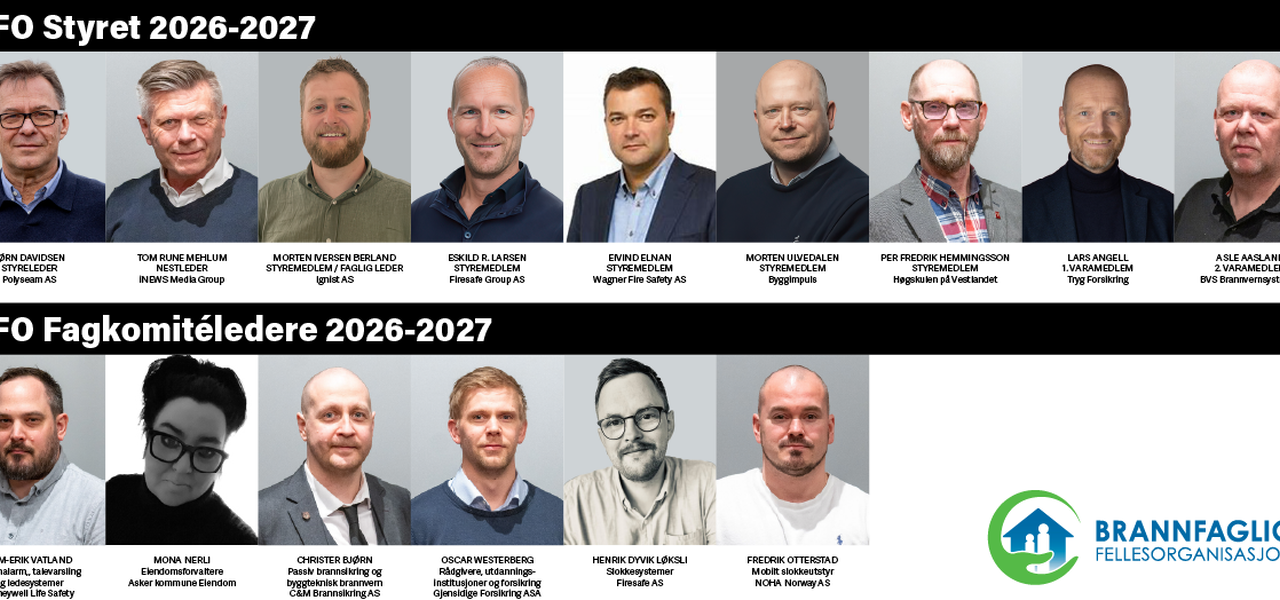 BFO Styre og fagkomitéledere 2026