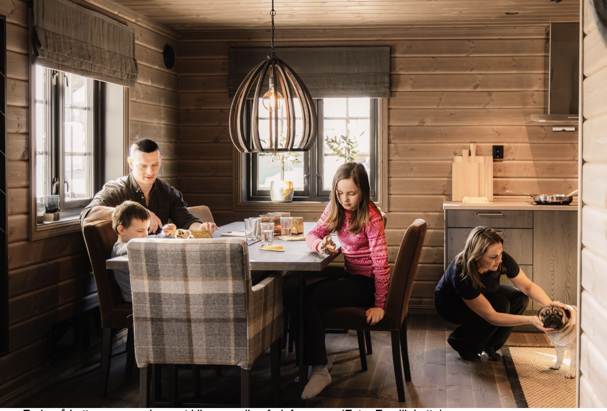 Ferie på hytta er en av de mest klimavennlige ferieformene. (Foto: Familiehytta) Ferie på hytta er en av de mest klimavennlige ferieformene. (Foto: Familiehytta)