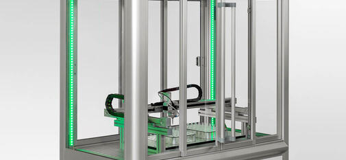 Visualisering av industrielle prosesser med lys