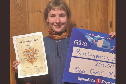 Bolstadprisen 2026