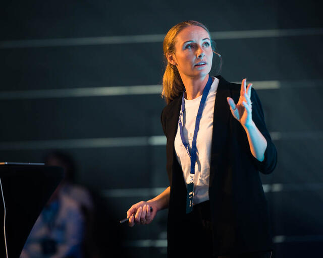 Caroline Haglund, forretningsutvikler AI i teknologibedriften Guard Automation. Foto: Max Emanuelson Kampen om fremmedvannet