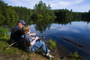 grandfather and grandson fishing 1