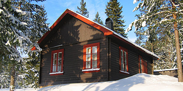 Mildigkeit vinter hytter Kongsberg